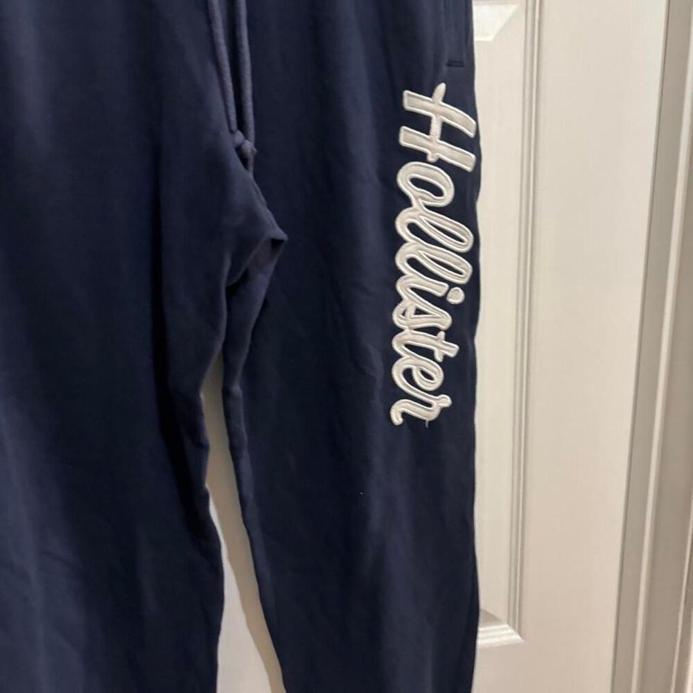 Hollister-co Women's Navy and Blue Trousers